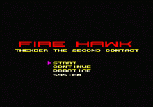 fire hawk thexder the second contact