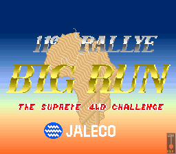 Big Run (11th Rallye version)