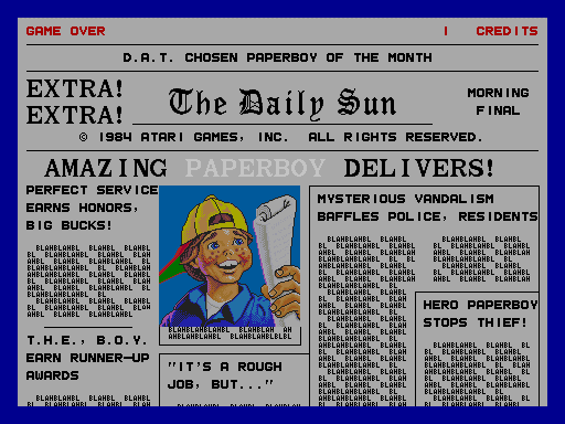 Paperboy