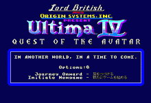 ウルティマ Ⅳ -アバタールの冒険-
