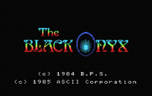 The BLACK ONYX