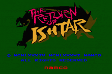 ザ・リターン・オブ・イシター