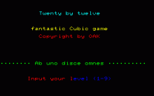 ファンタジックキュービック Part.Ⅳ -Twenty by Twelve-