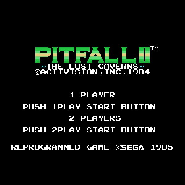 Pitfall II: Lost Caverns